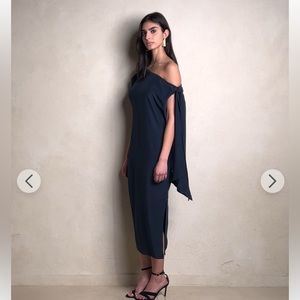 Iris Silk Midi Dress
